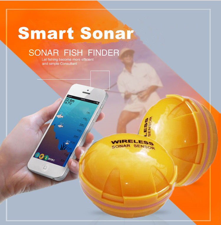 Bezdrátový nahazovací sonar