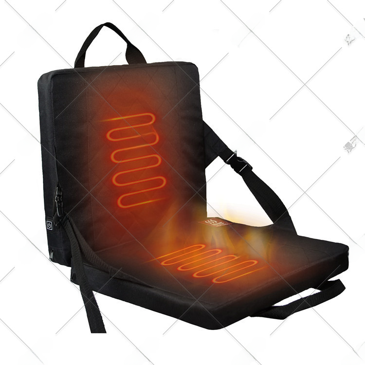 Vyhřívaný sedák s opěradlem