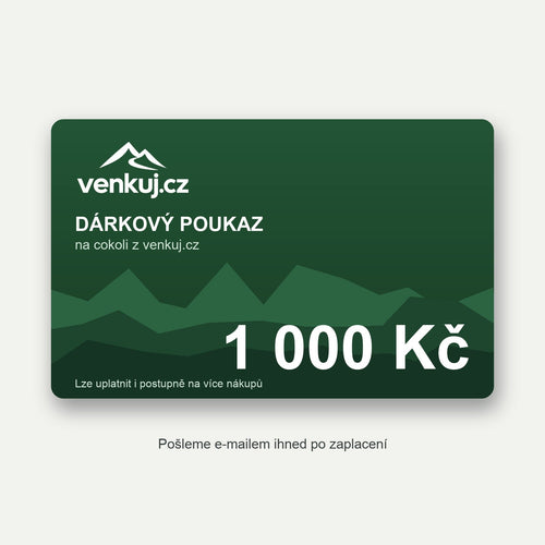 Dárkový poukaz Venkuj 1 000 Kč