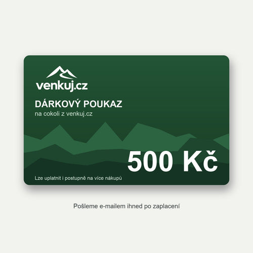Dárkový poukaz Venkuj 500 Kč